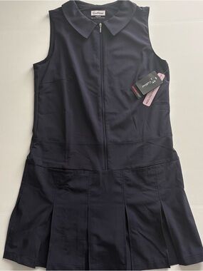 Women’s Golftini Golf Timeless Pleated Tini Dress 2.0 New With Tags MSRP $180